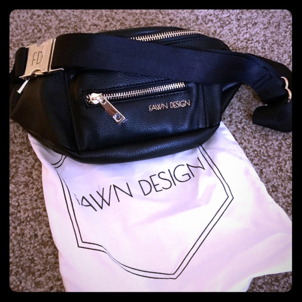 Fawn Design Fanny Pack Black
